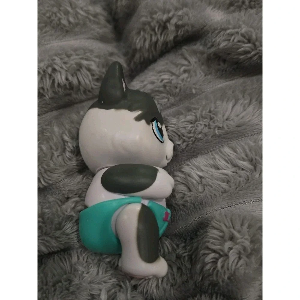 TLC Kritters Boo Boo Better Series 3 Happy Husky Dog Figure Toy ~ Pet Only